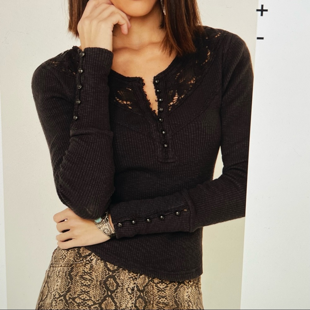 Free People // Come on Over Henley